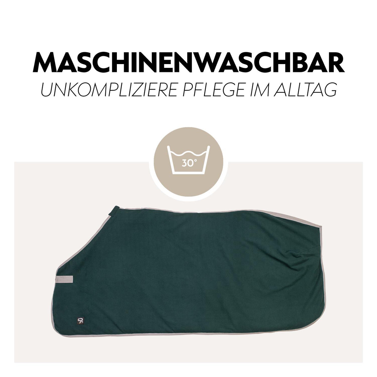 Fleece Abschwitzdecke "Color Drop"