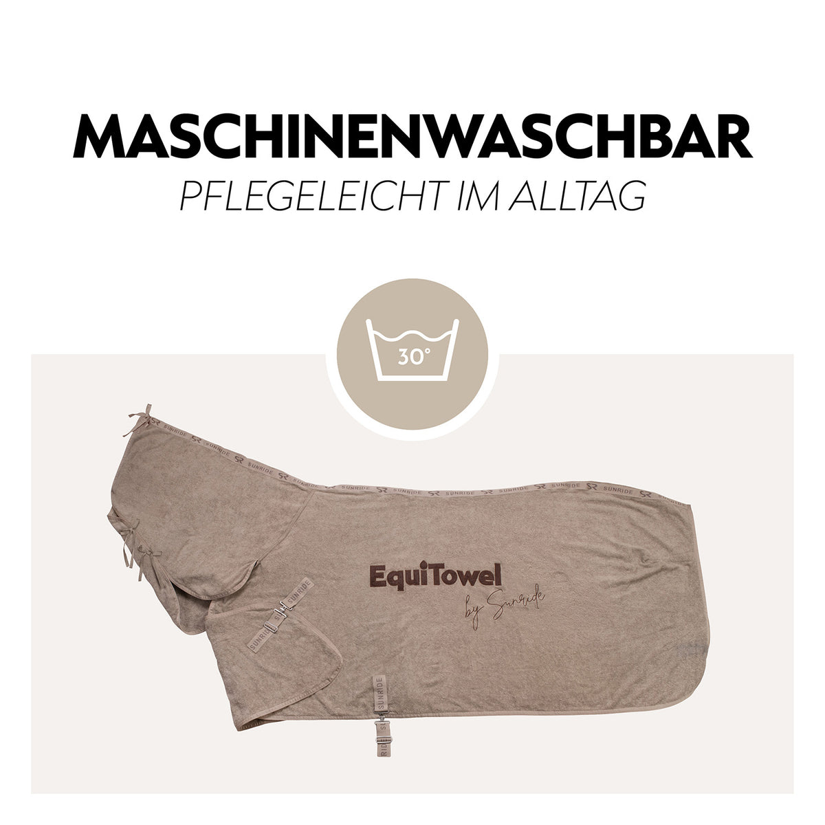 Absorbent terry cloth blanket “EquiTowel”