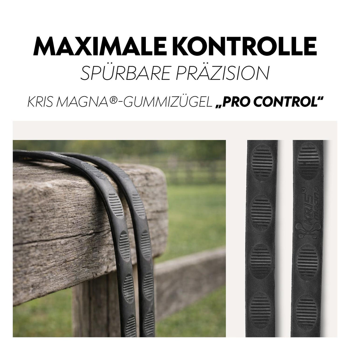 Kris Magna® rubber reins “ProControl”
