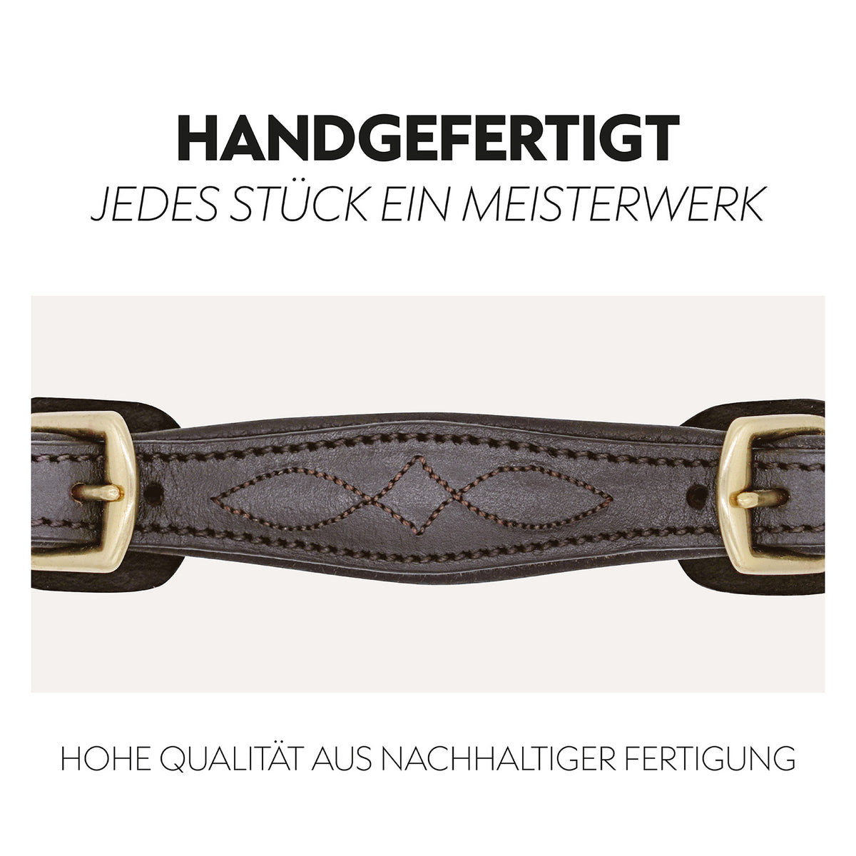 Hanoverian bridle "Hannover" with reins