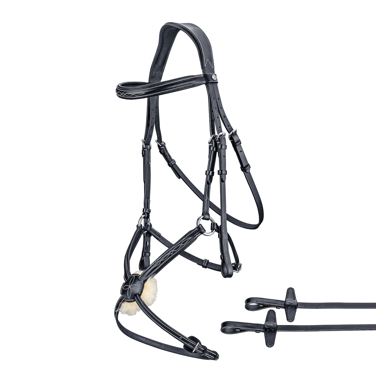 Mexican bridle "Acapulco"with reins