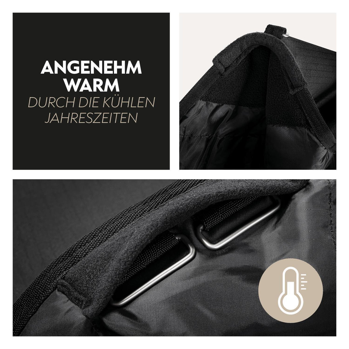 Regendecke 50g mit Unterdecke 150g "Dublin-System"
