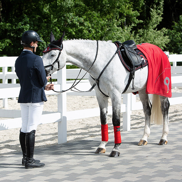 Saddle Pad Jumping with Ear Net "Exclusive Line"
