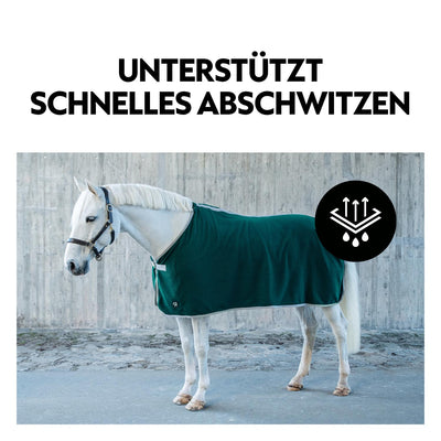 Fleece Abschwitzdecke "Color Drop"