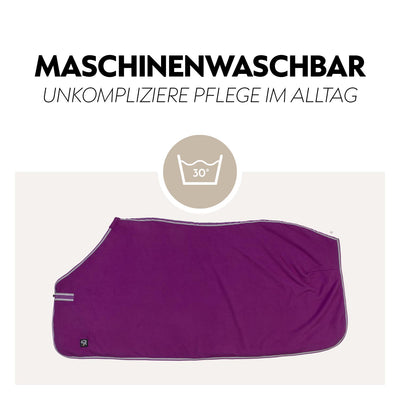 Fleece Abschwitzdecke "Color Drop"