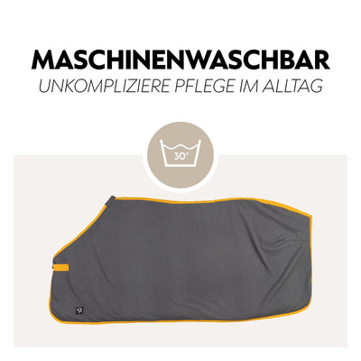 Fleece Abschwitzdecke "Color Drop"