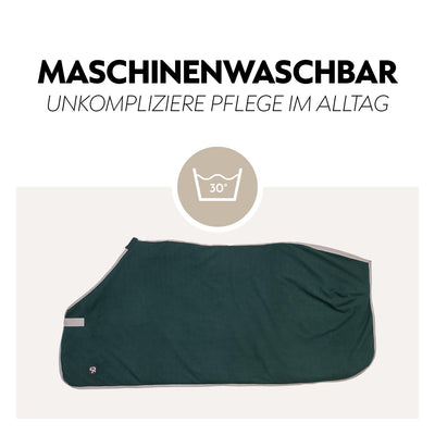 Fleece Abschwitzdecke "Color Drop"