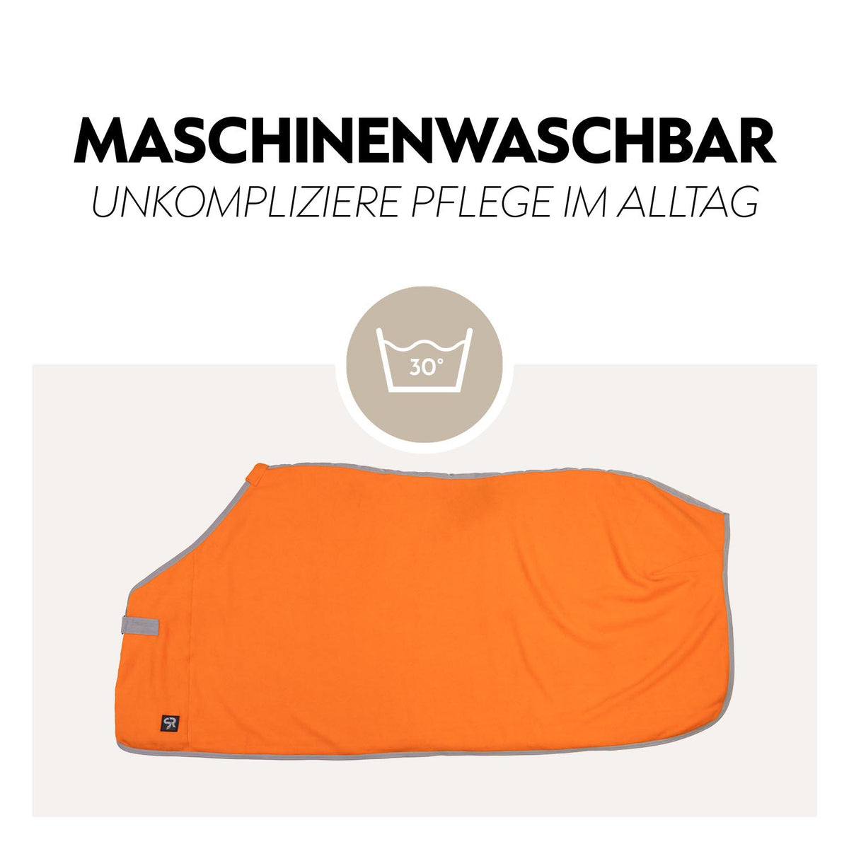 Fleece Abschwitzdecke "Color Drop"