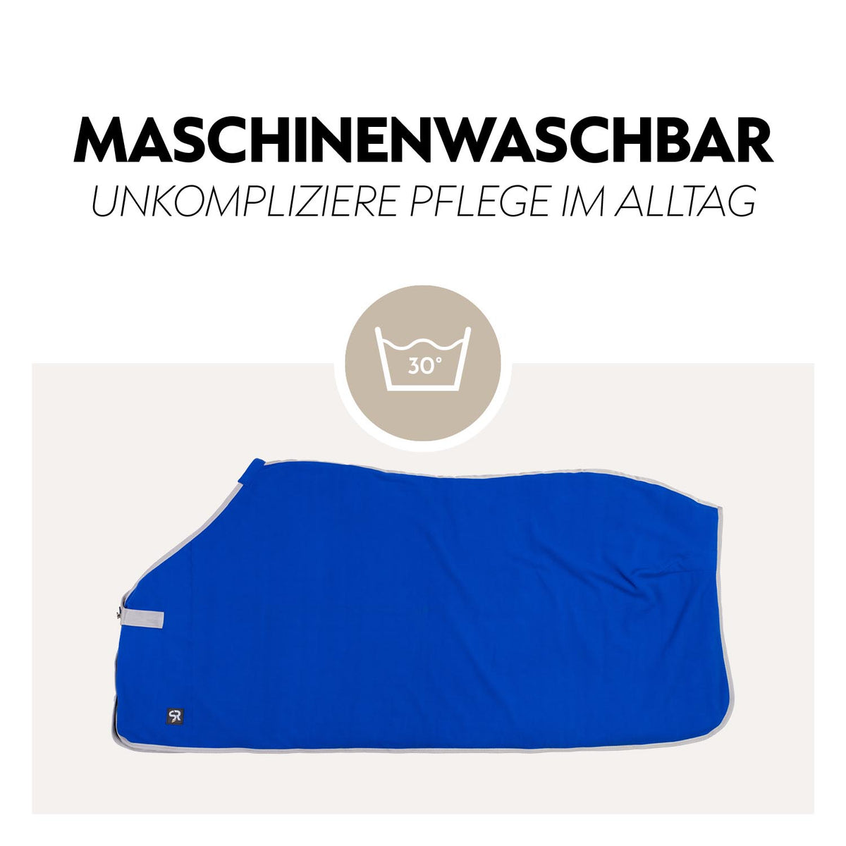 Fleece Abschwitzdecke "Color Drop"