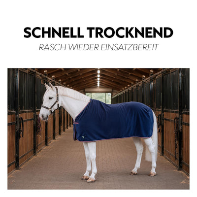 Fleece Abschwitzdecke "Color Drop"