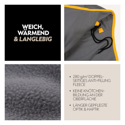Fleece Abschwitzdecke "Color Drop"