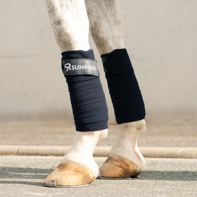 Fleece Bandagen "Wellington" (2er Set)