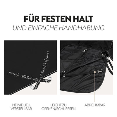 Regendecke 50g mit Unterdecke 150g "Dublin-System"