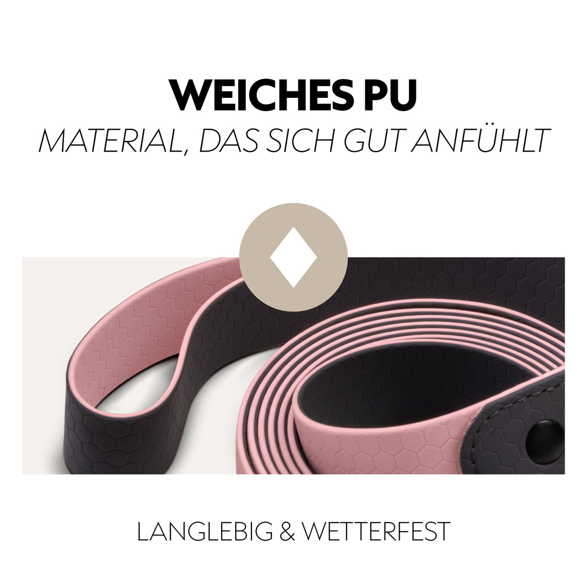 VeganFlex™ Halfter mit Strick