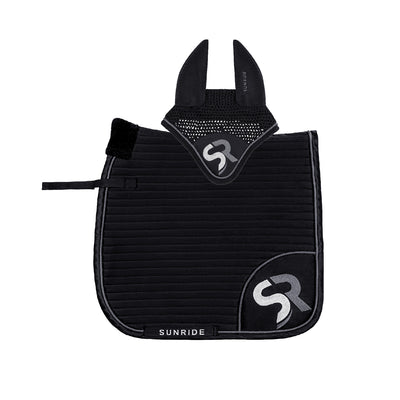 Dressage Saddle Pad with Ear Net "Exclusive Line"