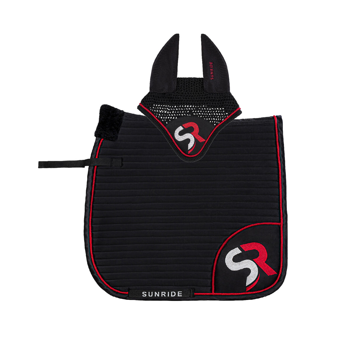 Dressage Saddle Pad with Ear Net "Exclusive Line"