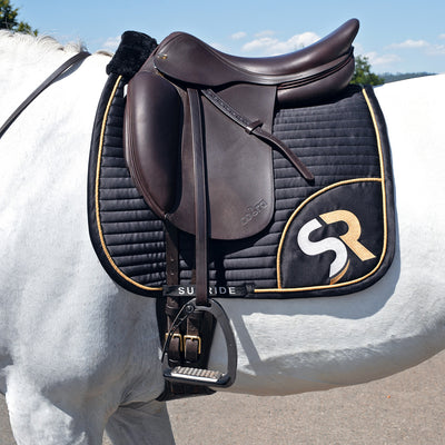 Leather Dressage Girth "Monaco"