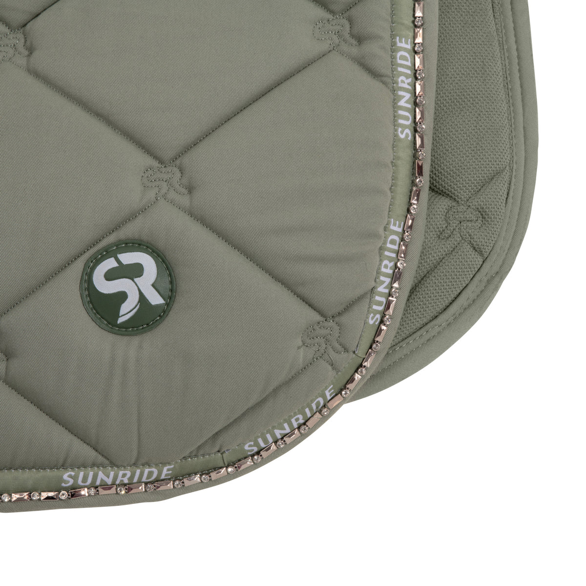 Dressage saddle pad with ear net "Wellington"