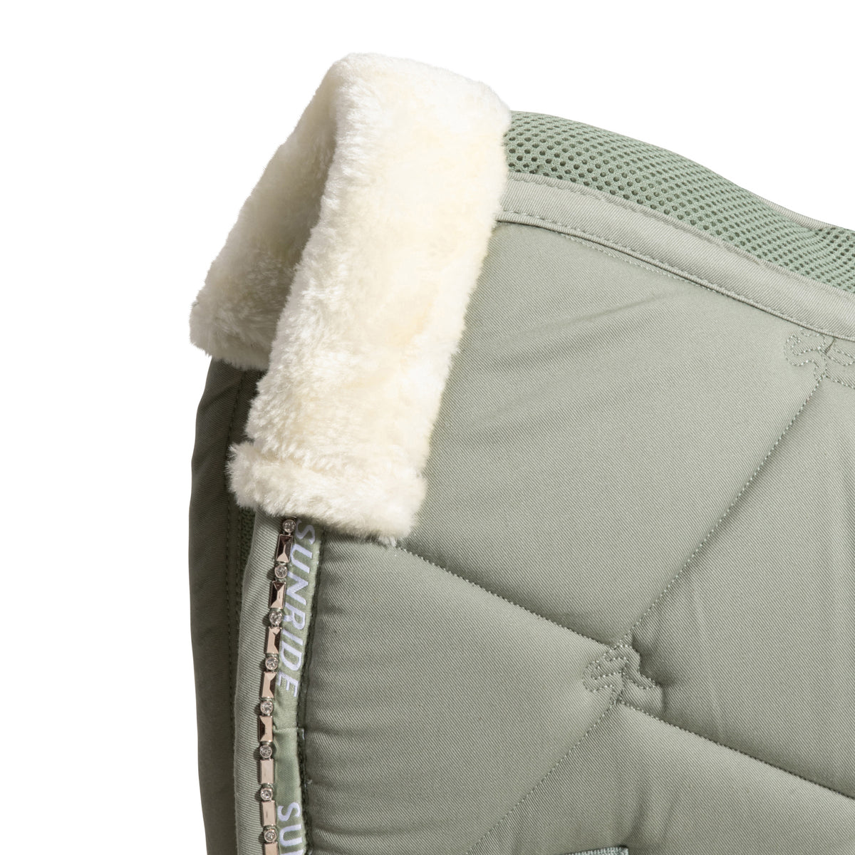 Dressage saddle pad with ear net "Wellington"