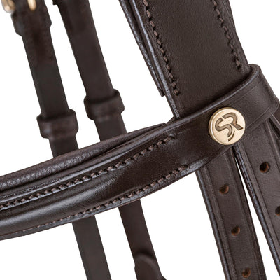 English combined bridle "Hawaii" with reins