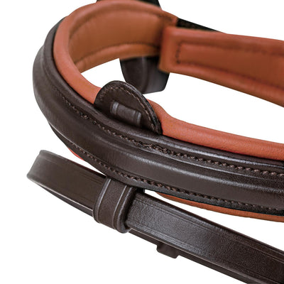 English combined bridle "Hawaii" with reins