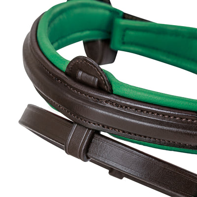 English combined bridle "Hawaii" with reins