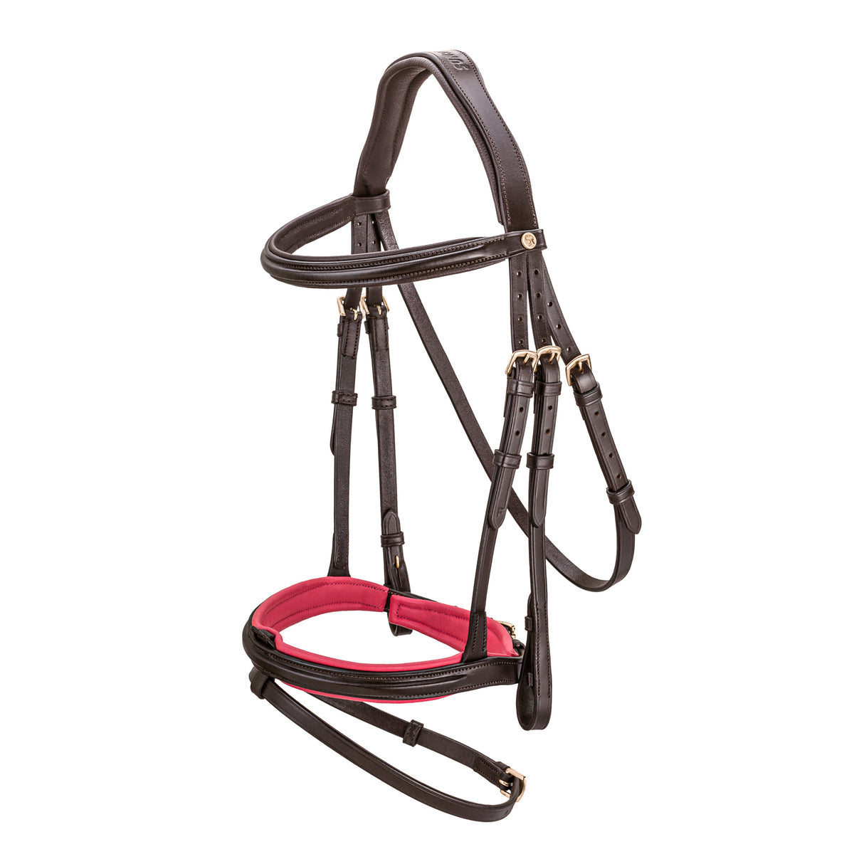 English combined bridle "Hawaii" with reins