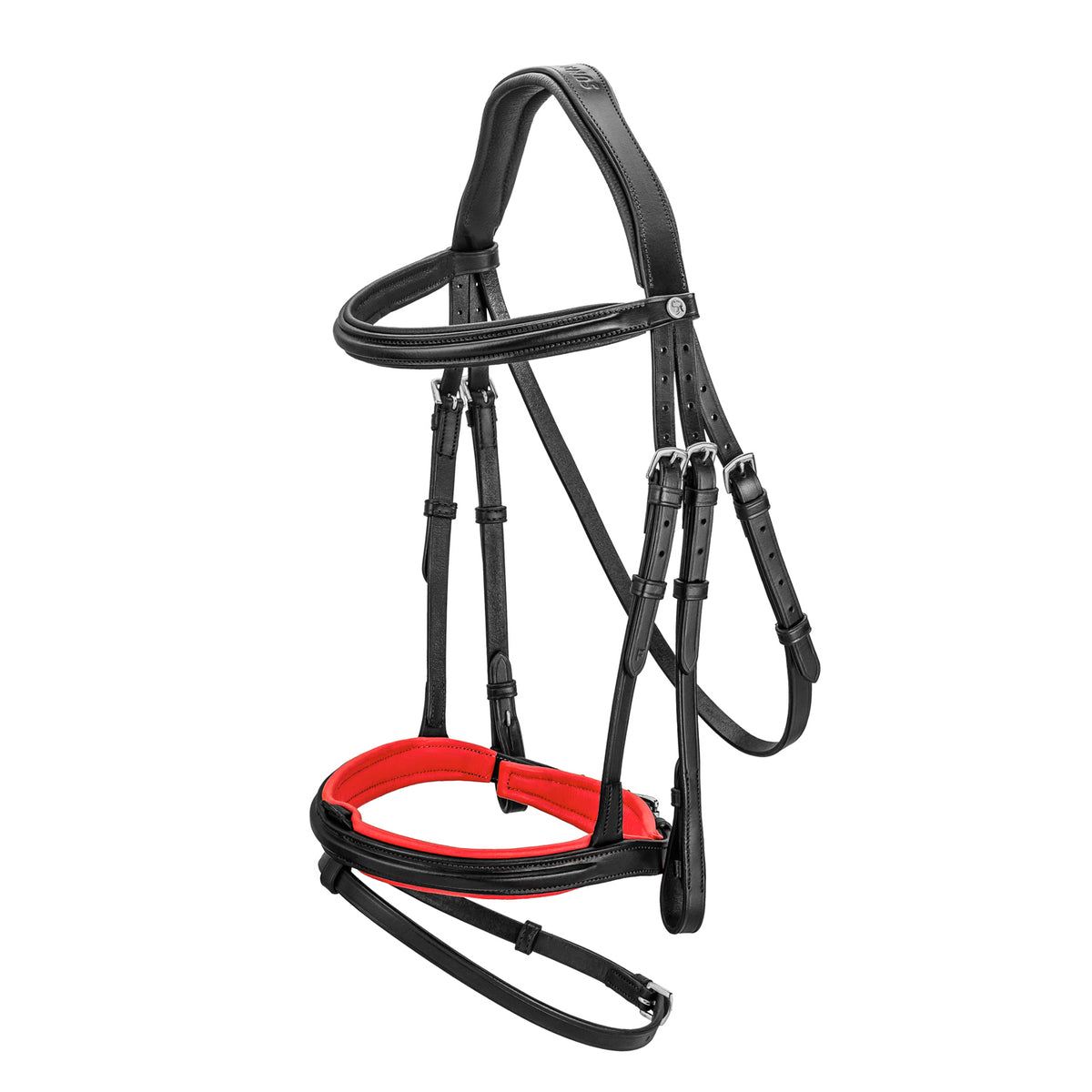 English combined bridle "Hawaii" with reins