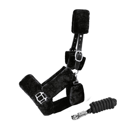 Fur halter with rope "Dover"