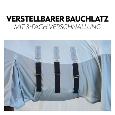 Fly rug with detachable neck section “Ibiza”