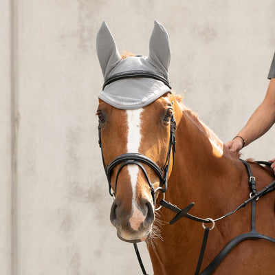 Jumping saddle pad with ear net "Wellington"