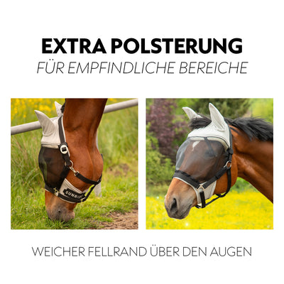 Fly mask with halter "Dubai"