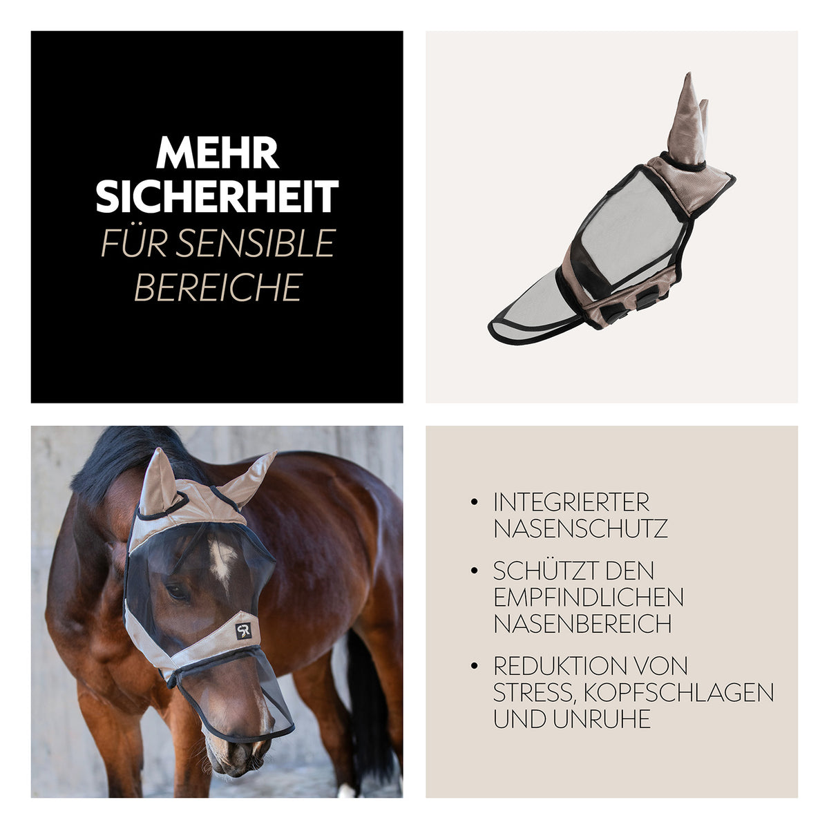 Fly mask "Kuba"