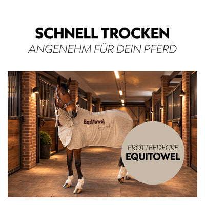 Absorbent terry cloth blanket “EquiTowel”