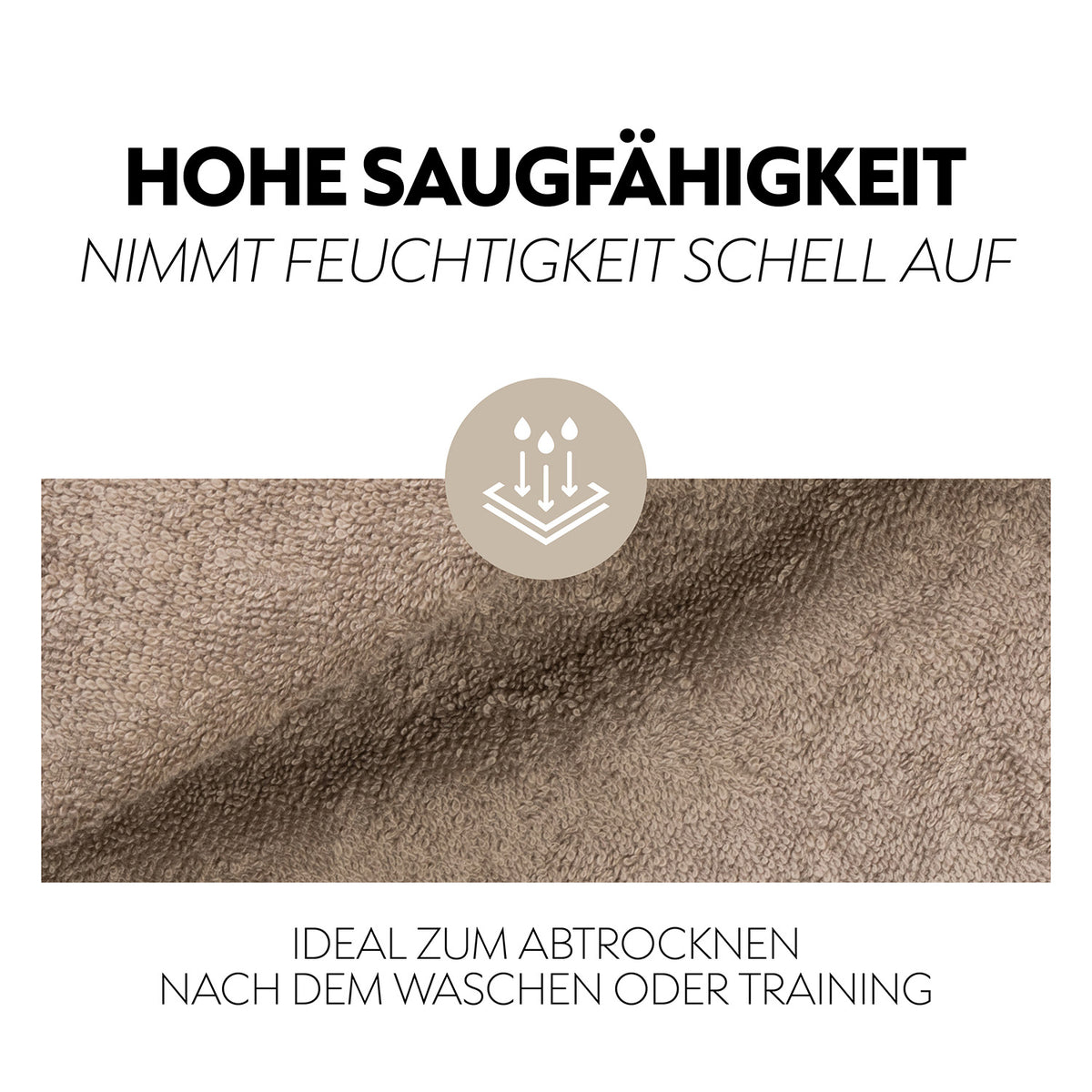 Absorbent terry cloth blanket “EquiTowel”