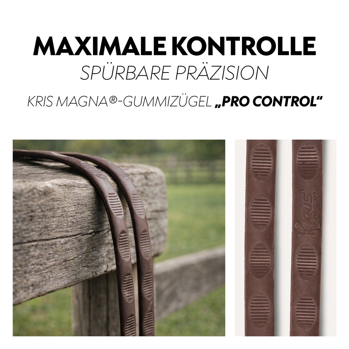 Kris Magna® rubber reins “ProControl”