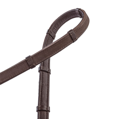 Rubber reins with bars