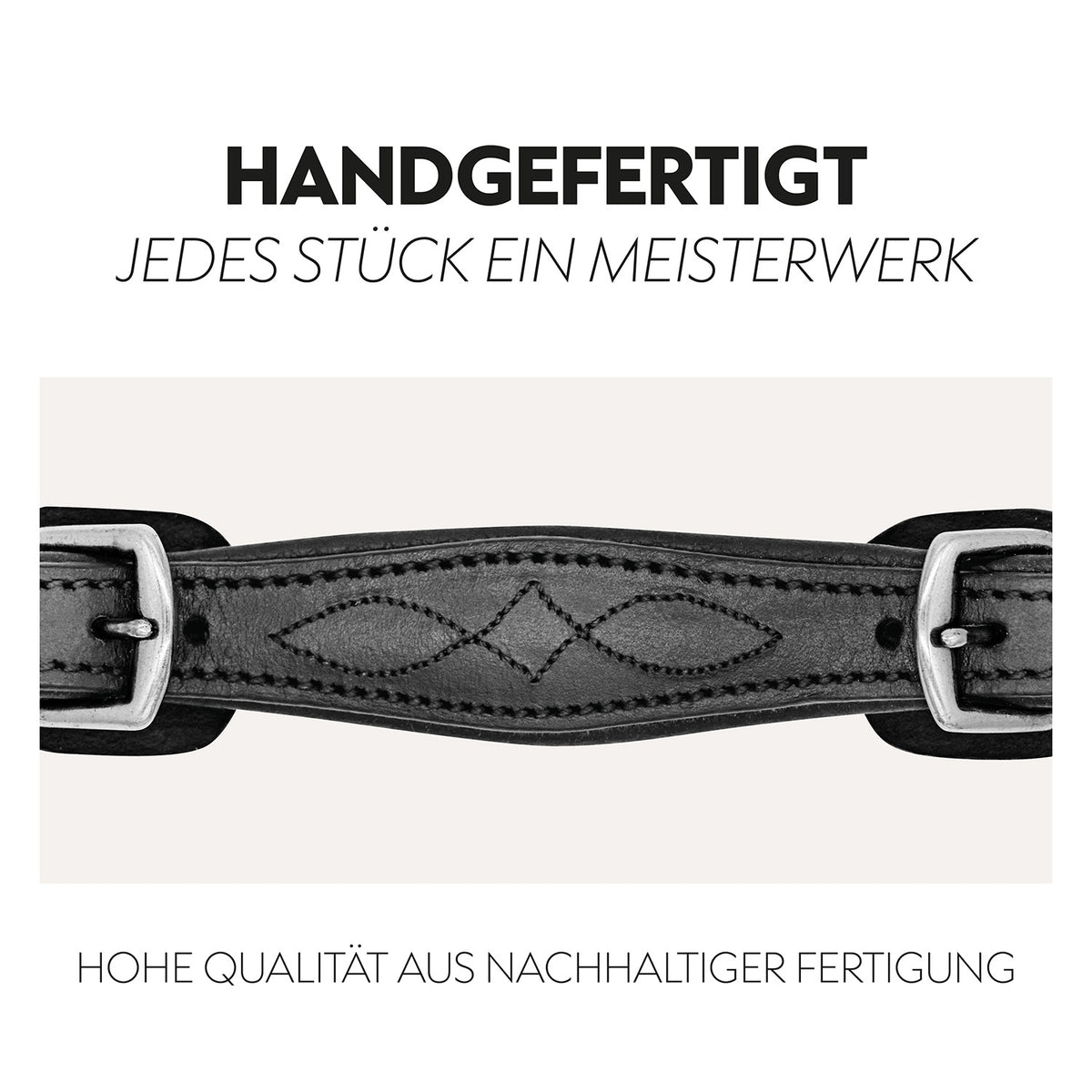 Hanoverian bridle "Hannover" with reins