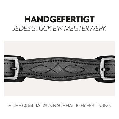 Hanoverian bridle "Hannover" with reins