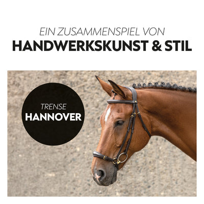 Hanoverian bridle "Hannover" with reins