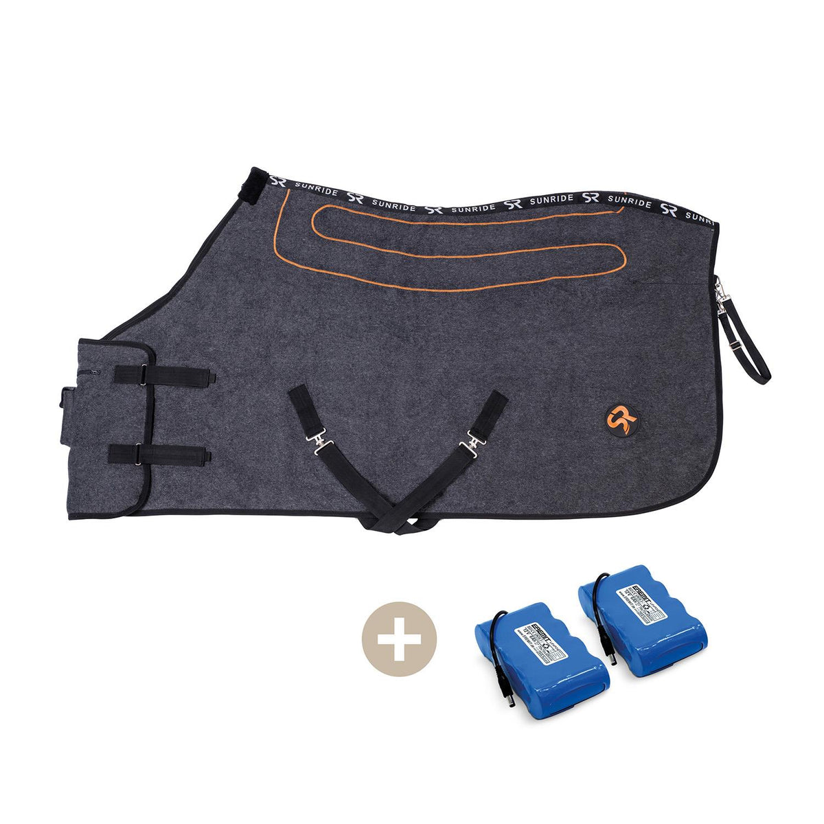 Heating Rug St. Moritz" with spare battery