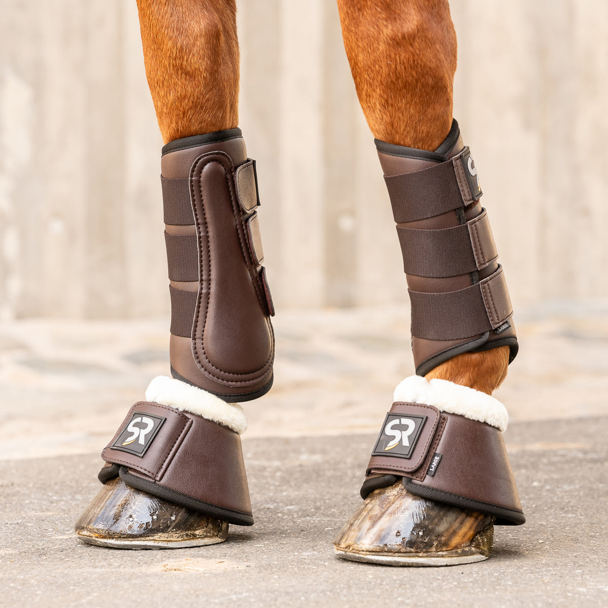 Bell Boots with Fur (Set of 2)