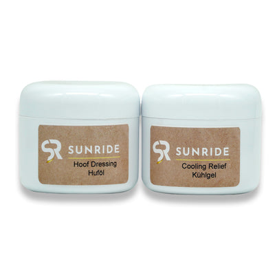 Hoof oil and Cooling gel set (20ml)