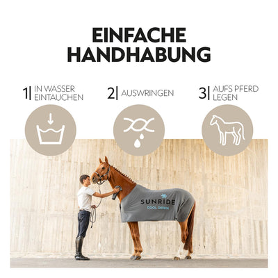 3in1 Kühldecke für Pferde “Cool Down”
