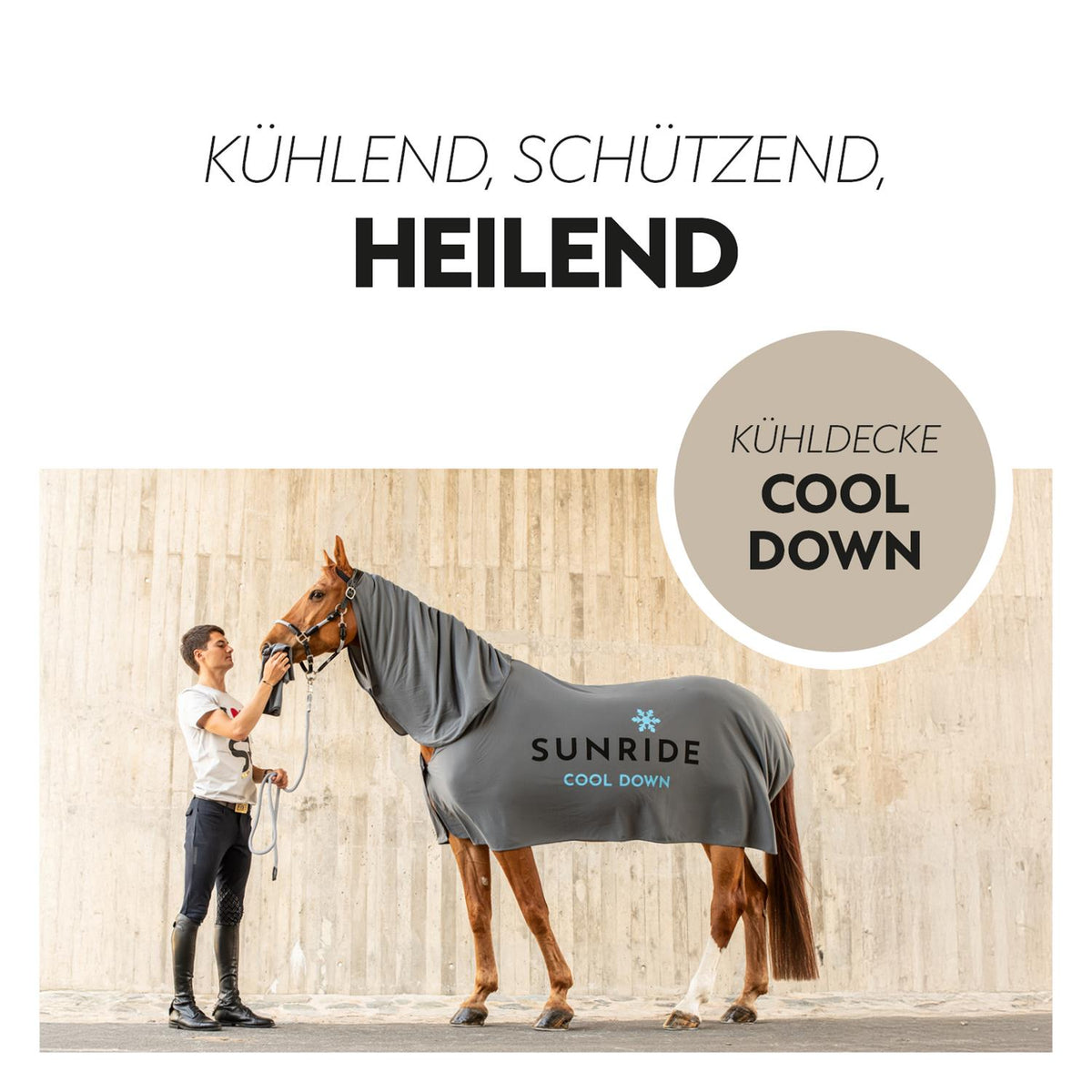 3in1 Kühldecke für Pferde “Cool Down”
