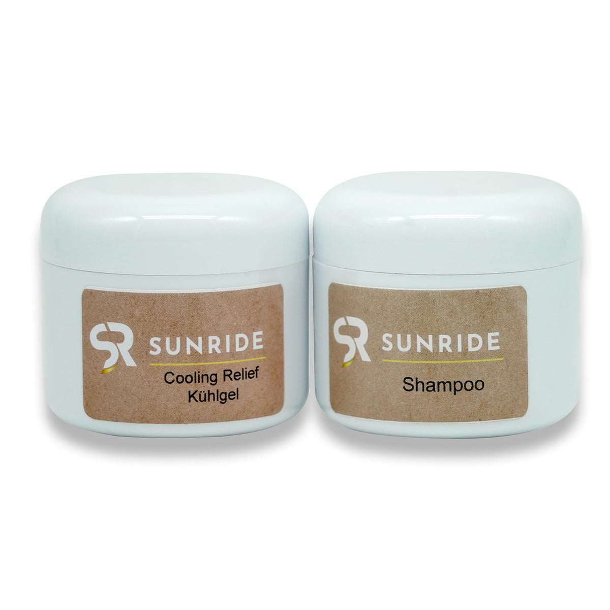 Kühlgel und Shampoo Probenset (20ml)
