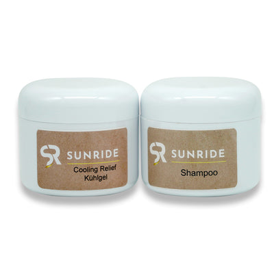 Cooling gel and Shampoo set (20ml)