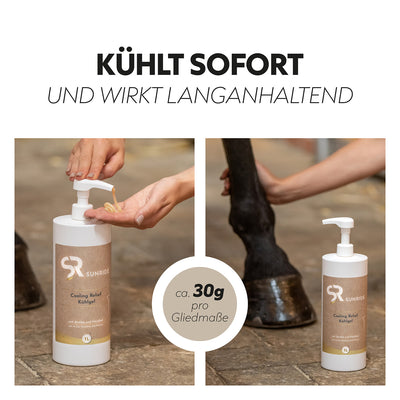 Cooling gel and Shampoo set (20ml)