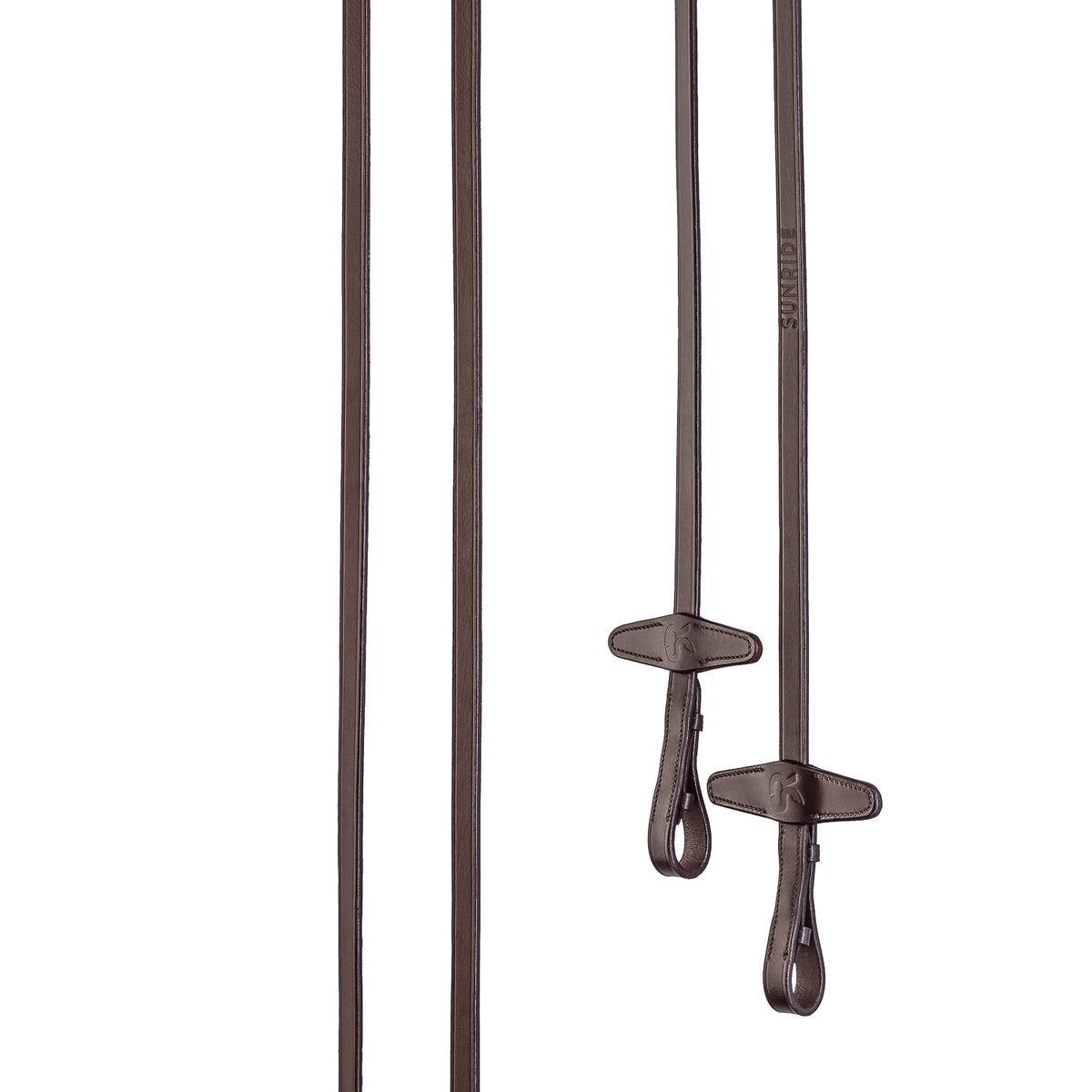 Leather reins without bars