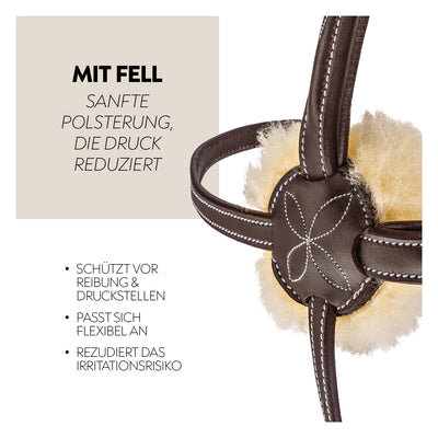 Mexican bridle "Acapulco"with reins